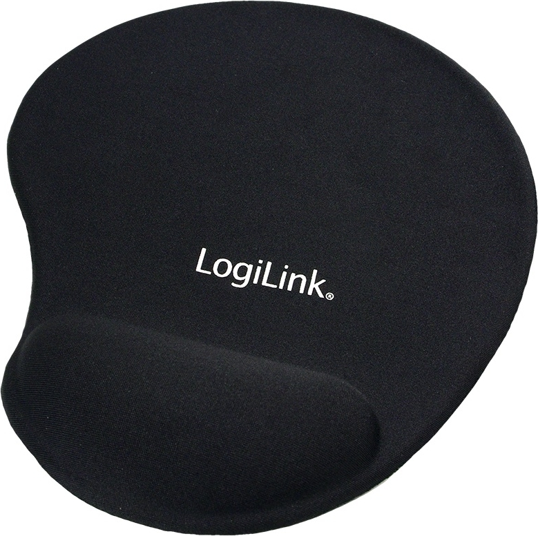 MousePAD LOGILINK, cauciuc si gel, 300 x 220 x 3 mm, negru, "ID0027"
