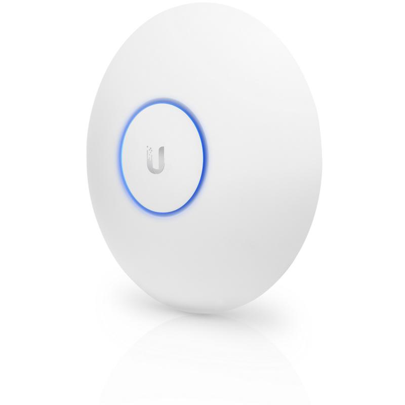 ACCESS Point Ubiquiti wireless interior 867 Mbps, port 10/100/1000 x 1, antena interna x 1, PoE, 2.4 - 5 GHz, "UAP-AC-LR" (timbru verde 0.8 lei)