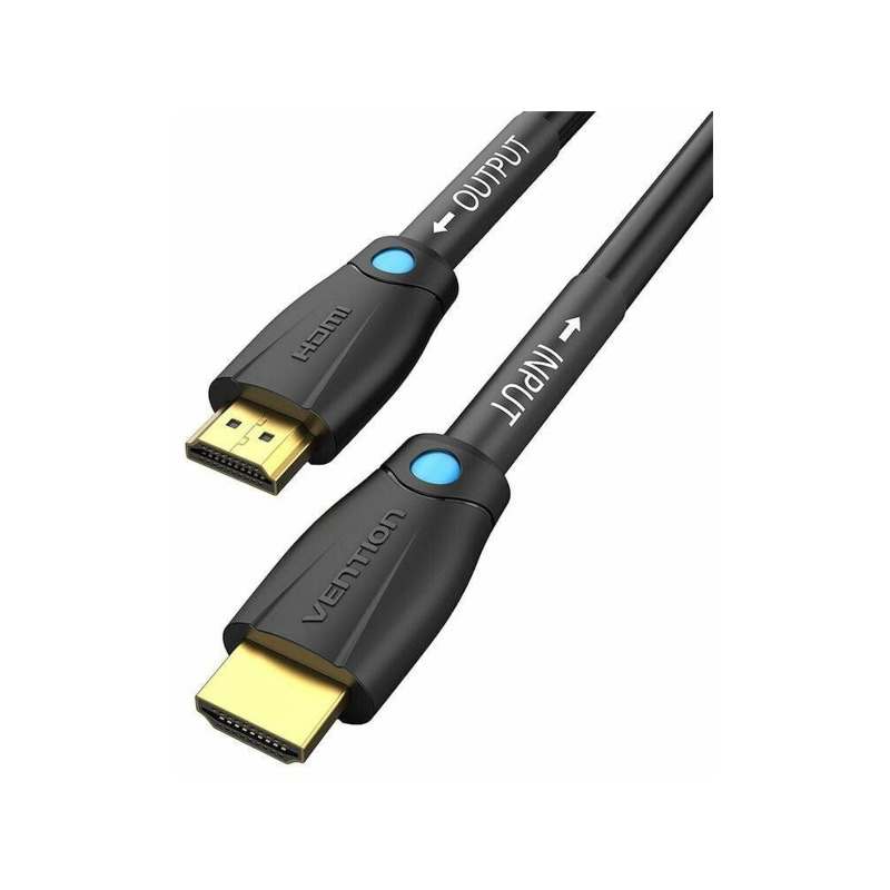 Cablu video Vention, HDMI(T) la HDMI(T), 3m, rezolutie 4K la 60Hz, PVC, negru, "AAMBI" (timbru verde 0.08 lei) - 6922794754072