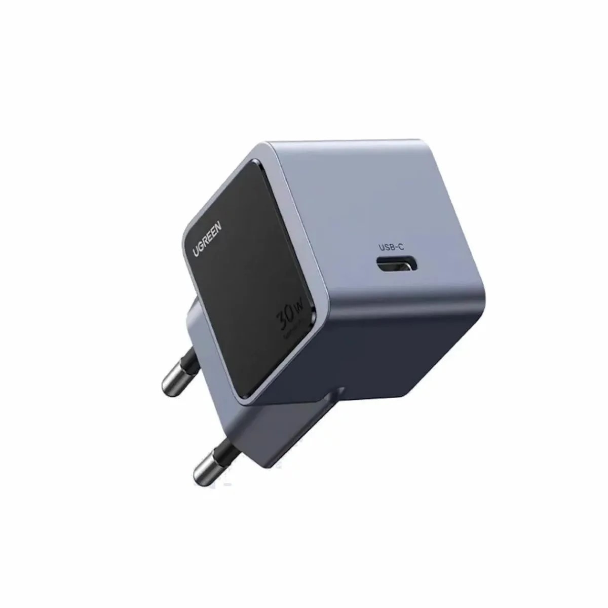 INCARCATOR retea Ugreen, Nexode S "X503" Quick Charge 30W GaN, 1 x USB Type-C, gri "35041" (timbru verde 0.18 lei) - 6941876230419