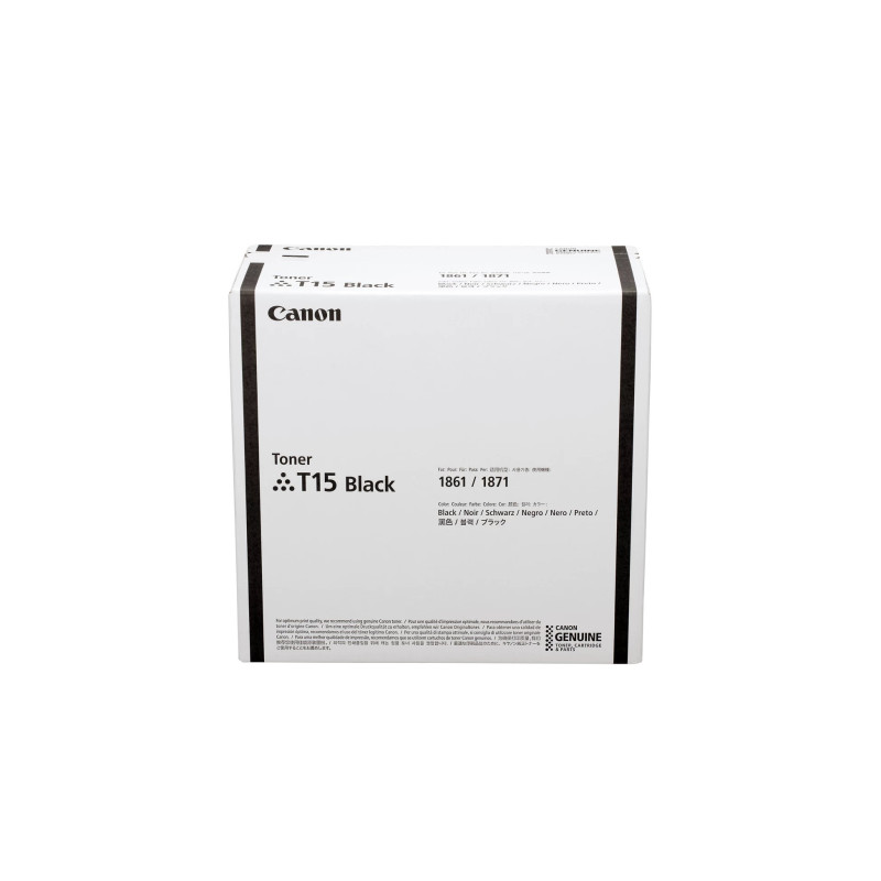 Toner Original Canon Black, CRG-T15, pentru IR 1861P|IR 1871P, 42K, (timbru verde 1.2 lei)"5818C001AA"