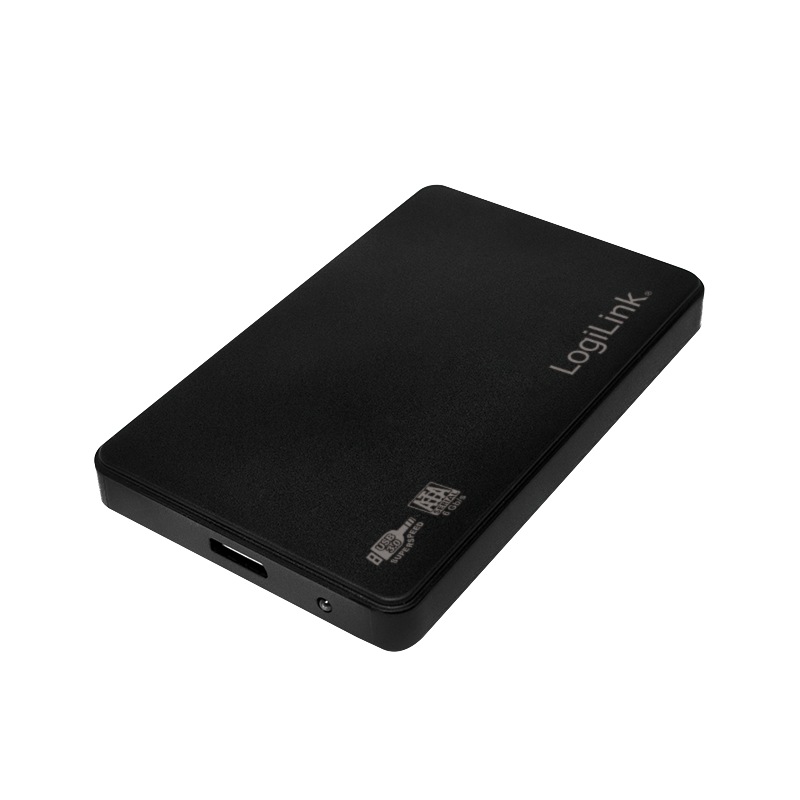 RACK extern LOGILINK, pt HDD/SSD, 2.5 inch, S-ATA, interfata PC USB 3.0, plastic, negru, "UA0256" (timbru verde 0.8 lei)