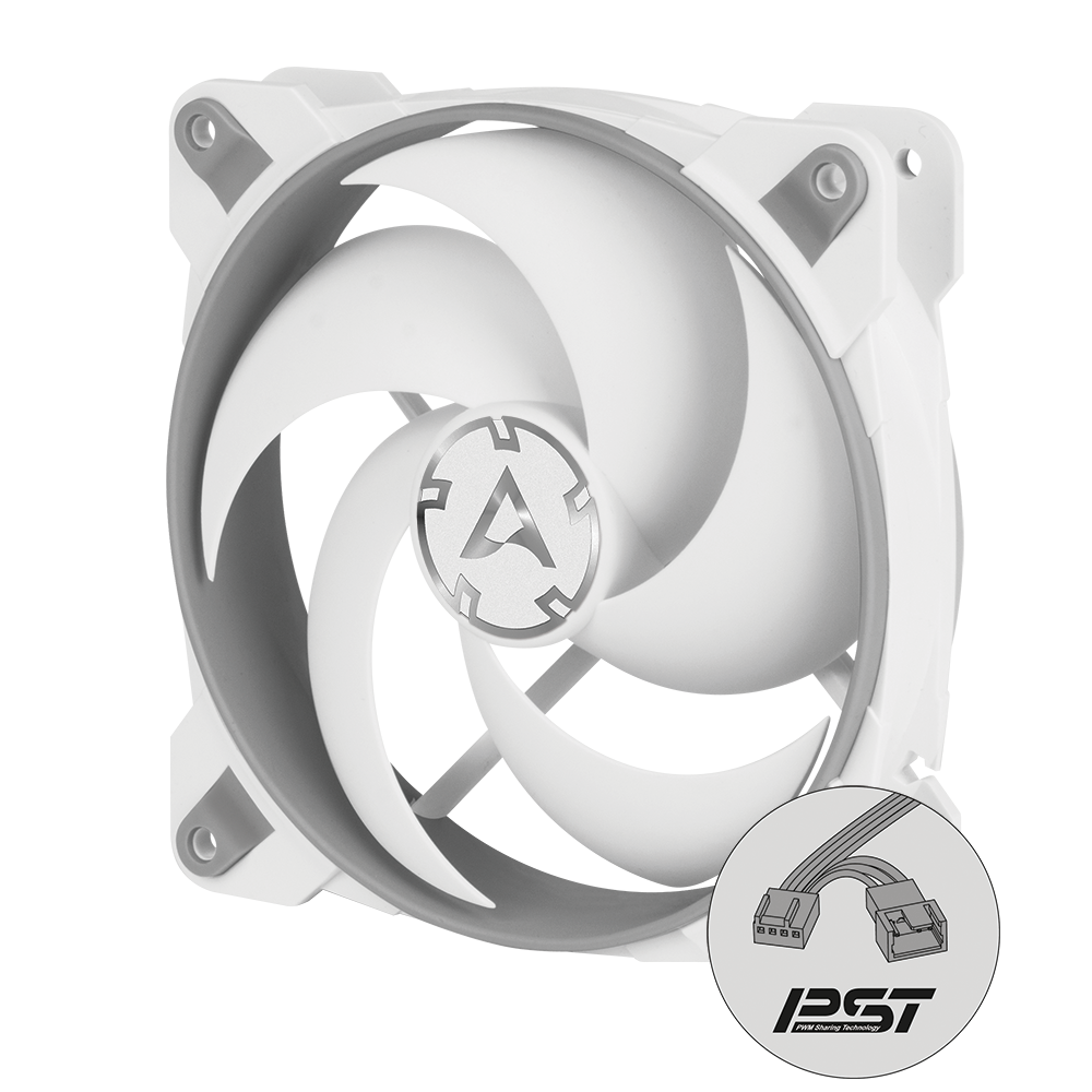 VENTILATOR ARCTIC PC, BIONIX P120 , 120x120x25mm, w/ PWM & cablu PST, high static pressure, Grey/White, "ACFAN00167A"