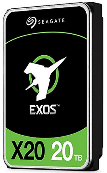 HDD SEAGATE 20TB, Exos X20, 7.200 rpm, pt server, "ST20000NM007D" (timbru verde 0.8 lei)