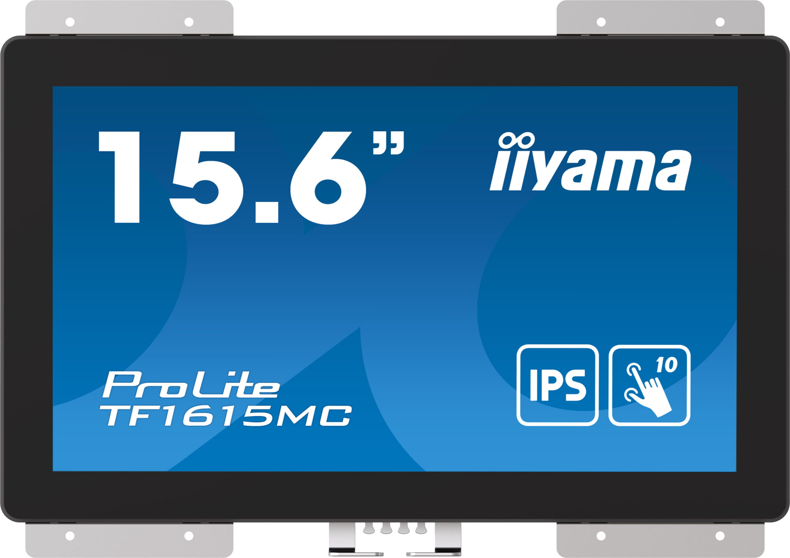 Monitor cu ecran tactil, Iiyama ProLite TF1615MC-B1, FHD, IPS /VGA HDMI DP/IP65, 16", Negru "TF1615MC-B1" - imagine 5