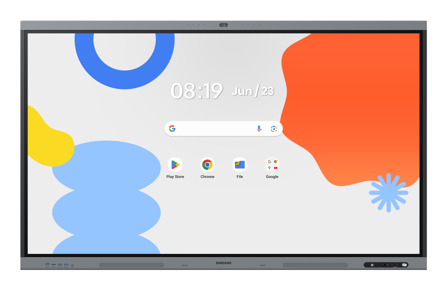 SAMSUNG WAFX-P Eboard WA65FX-P 65inch Android 15 EDLA Octacore 16GB RAM 128GB storage UHD IR Touch 3xHDMI USB-C PD 65W 48Mpixel auto "LH65WAFPLGCXEN" (timbru verde 15 lei)