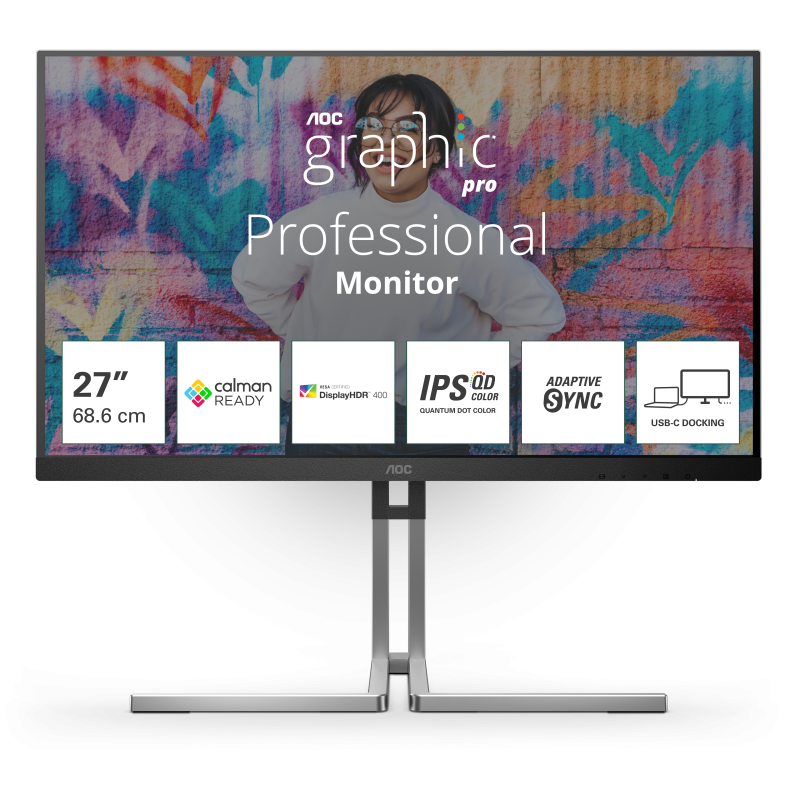 Monitor AOC 27" Q27U3CV "Q27U3CV" (timbru verde 7 lei)
