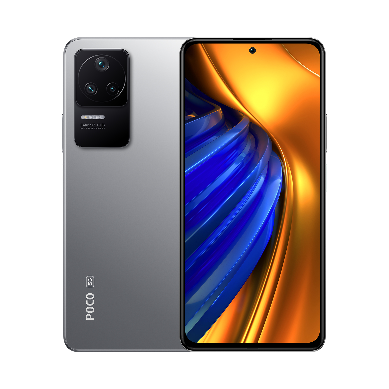 Smartphone Poco F4 128GB 6GB RAM 5G Dual SIM Moonlight Silver "MZB0BMUEU" (timbru verde 0.45 lei)