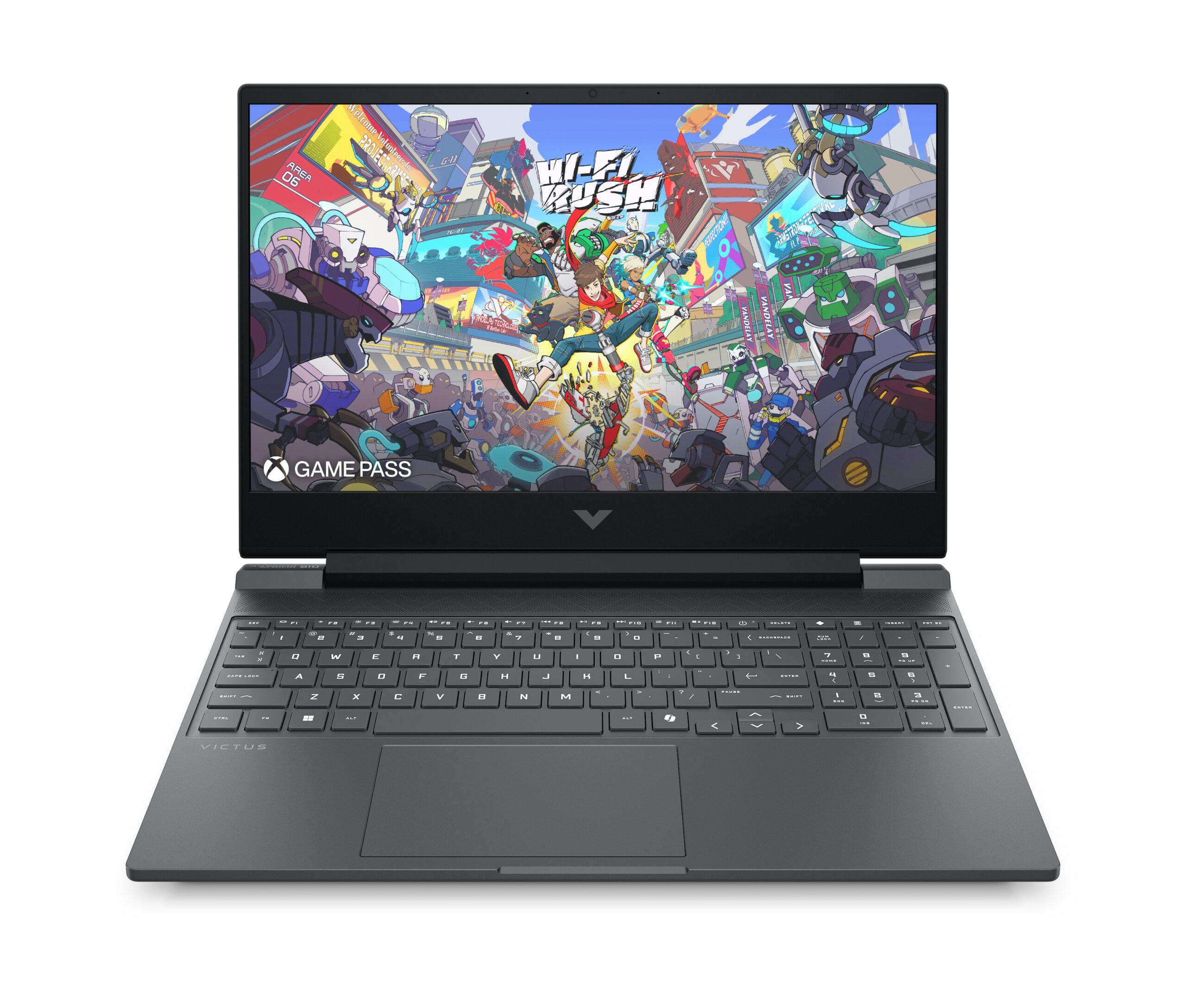 Gaming 15.6 Victus 15-fa2110nn, FHD IPS 144Hz, Procesor Intel® CoreTM i5 14450HX (20M Cache, up to 4.80 GHz), 24GB DDR5, 1TB SSD, GeForce RTX 4050 6GB, Free DOS, Mica Silver "C57E6EA" (timbru verde 3.5 lei)