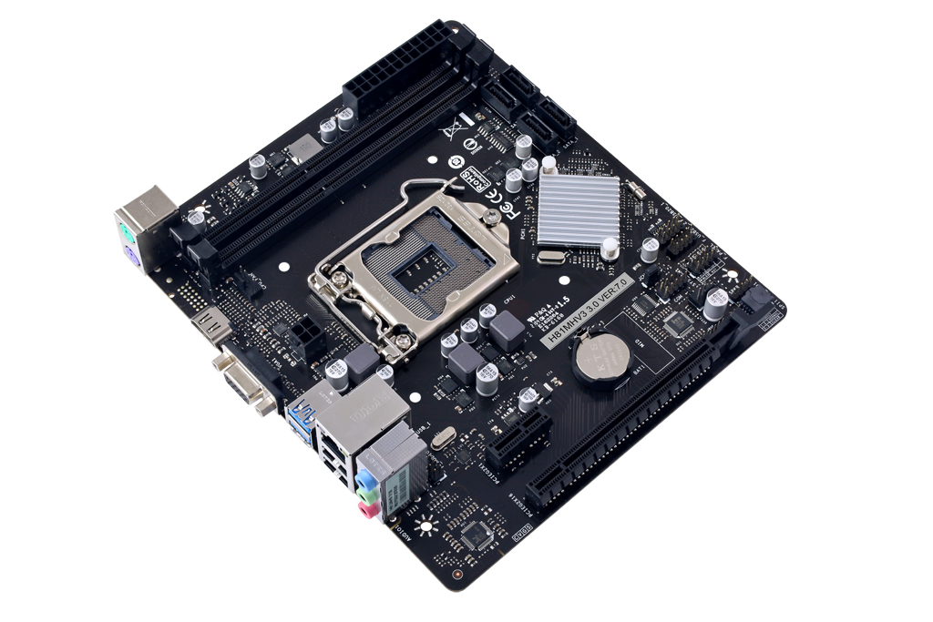 Placa de baza Biostar "H81MHV3 3.0", skt. LGA 1150, chipset Intel H81, mATX, 2 x DDR3 max. 16 GB, USB 3.0, 4 x SATA, PCIe 2.0, HDMI, VGA, "H81MHV3 3.0"