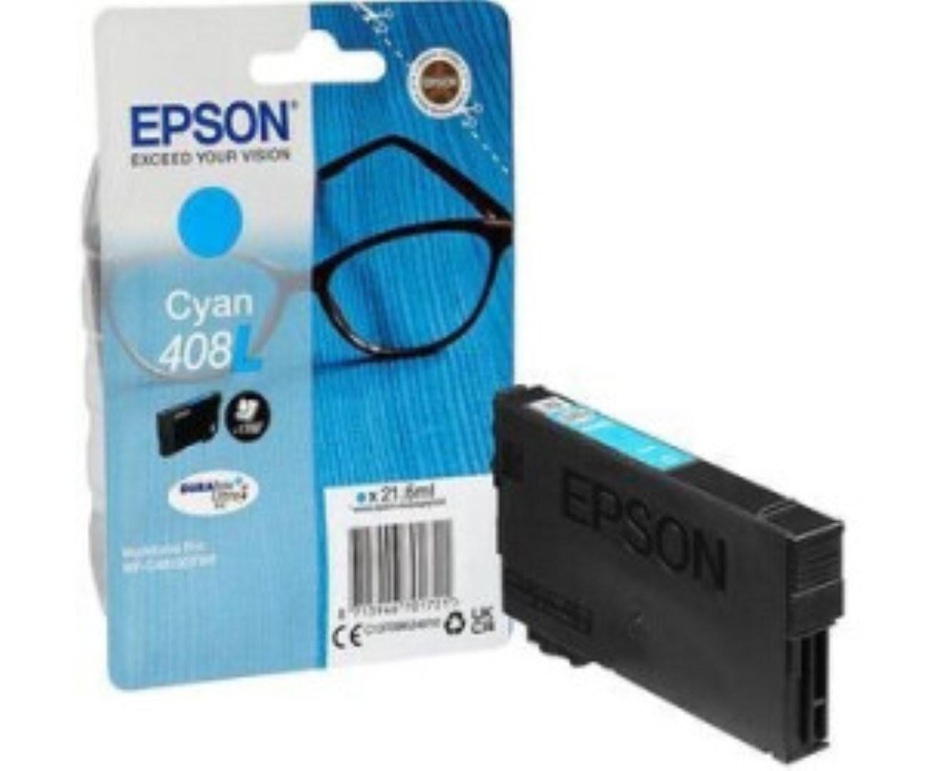 Cartus Cerneala Original Epson Cyan, T09K240, pentru WF-C4810DTWF, 1.7k, incl.TV 1.2incl.TV "C13T09K24010"(RAPO)