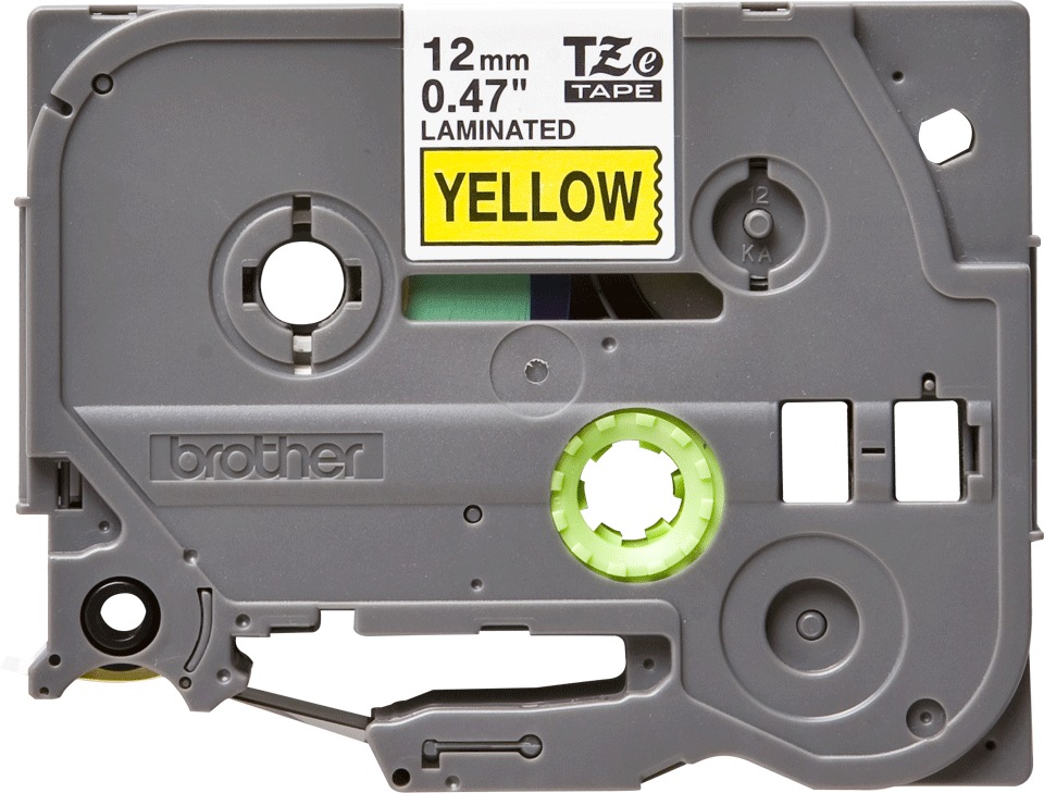 Banda Laminata Original Brother Black on Yellow, TZE631, pentru H105WB|P-TOUCH PT-E110VP|D400|D450|D600VP|E300VP|H110, 12mm x 8m, incl.TV 0 RON, "TZE631"