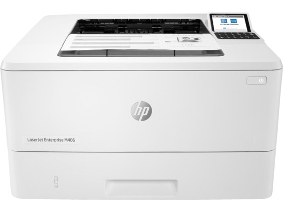 Imprimanta Laser Mono HP M406dn, A4, Functii: Impr., Viteza de Printare Monocrom: 38ppm, Viteza de printare color: , Conectivitate:USB|Ret, Duplex:Da, ADF:Nu(timbru verde 11 lei) "3PZ15A"