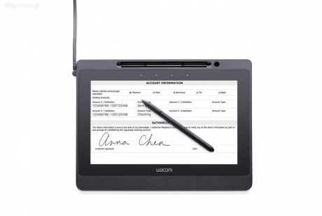 WACOM DTU1141B Interactive Signature Pen Display "DTU1141B" (timbru verde 0.9 lei)