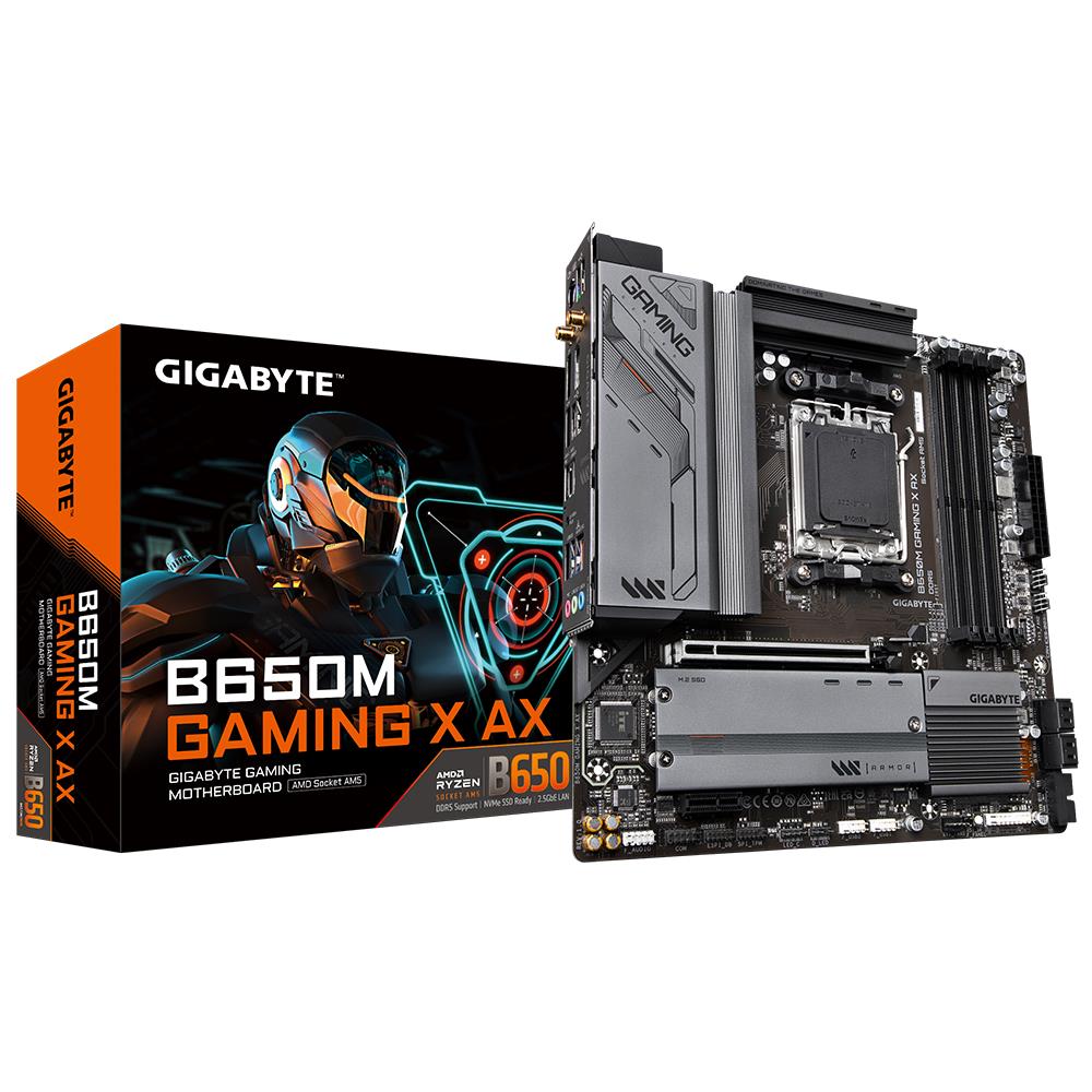 MB AMD B650 SAM5 MATX/B650M GAMING X AX 1.3 GIGABYTE "B650M GAMING X AX 1.3"