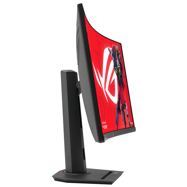 Monitor Gaming VA LED ASUS ROG Strix 31.5" XG32WCS, WQHD (2560 x 1440), HDMI, DisplayPort, Ecran curbat, 180 Hz, 1 ms (Negru) "90LM0AC0-B01970" - imagine 6