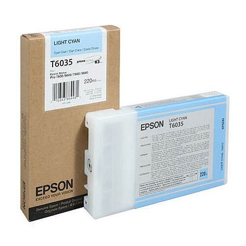 Cartus Cerneala Original Epson Light Cyan, , pentru , , (timbru verde 1.2 lei), "C13T603500"