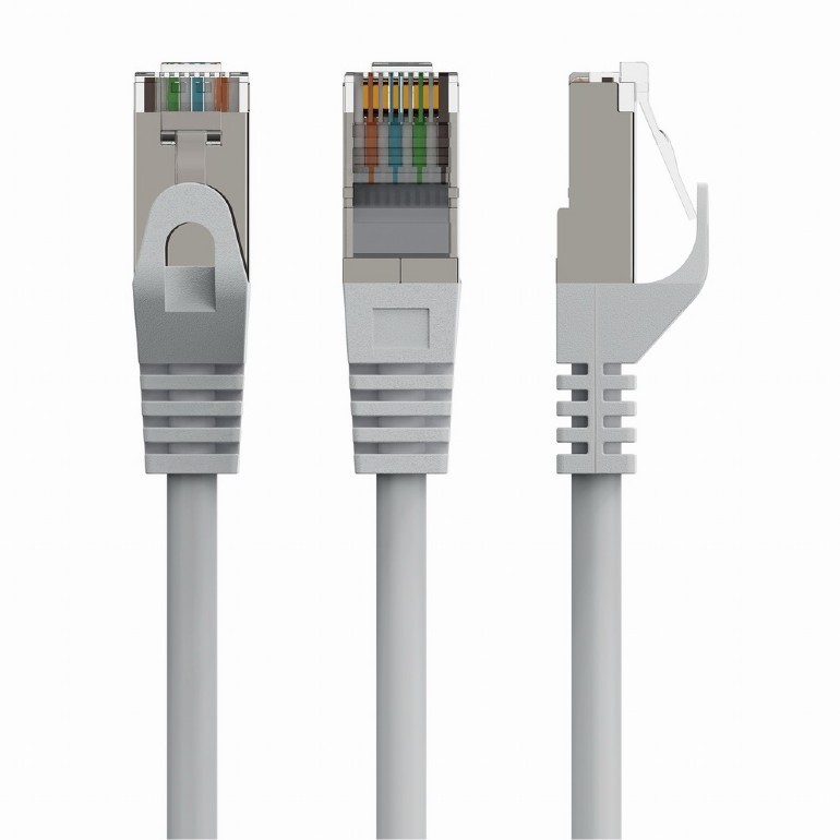 PATCH CORD S/FTP GEMBIRD Cat6a, LSZH, cupru, 30 m, gri, AWG27, dublu ecranat "PP6A-LSZHCU-30M" (timbru verde 0.8 lei)