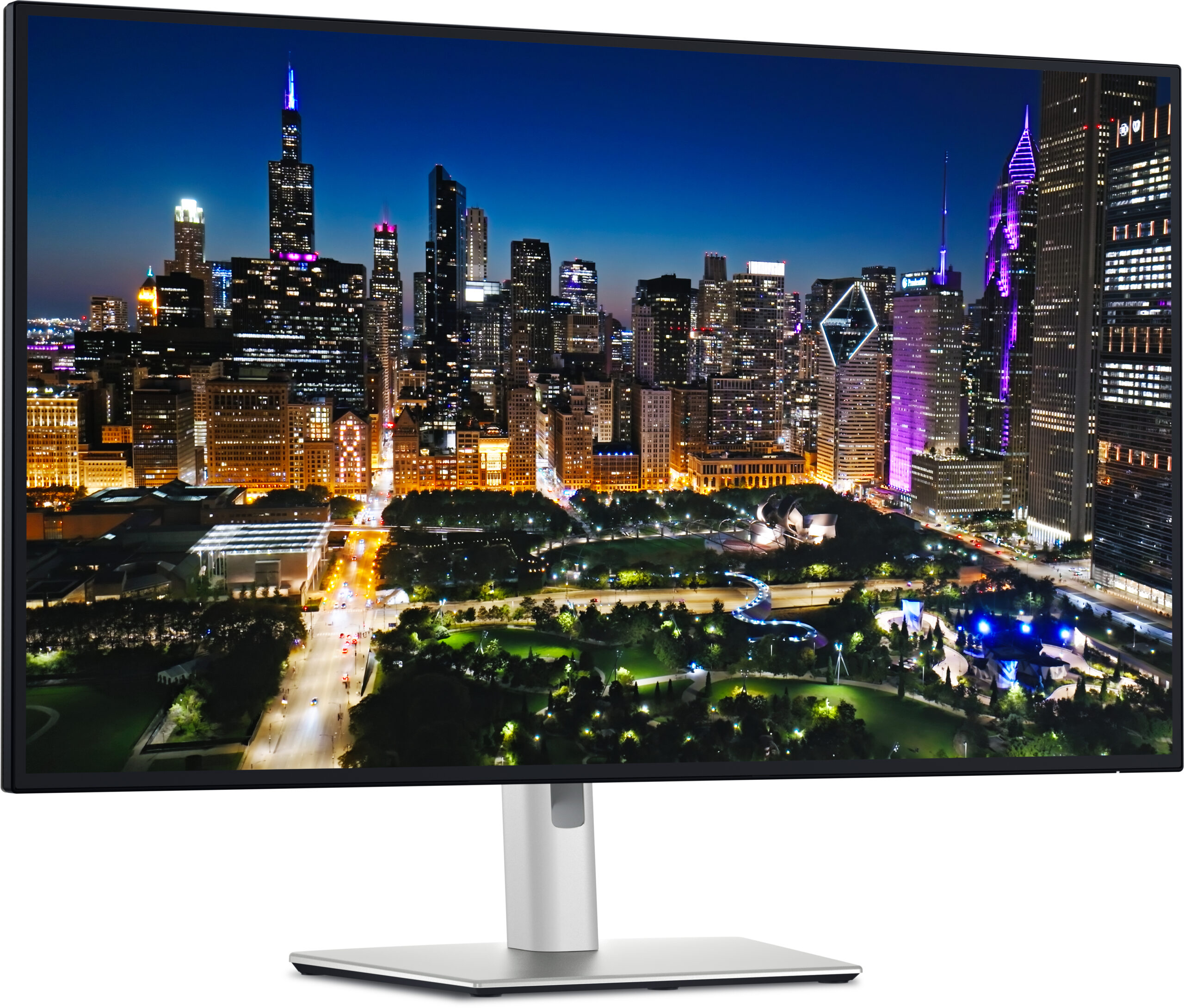 Monitor LED Dell U3225QE, 31.5", 4K UHD 3840x2160, 16:9, 120Hz, IPS, Flicker, 450 cd/m2, 3000:1, 178/178, 8ms/5ms, HDMI, DP, USB-C, Thunderbolt Hub, RJ45, KVM, Audio-out, Height, Pivot, Tilt, Swivel "U3225QE-05" (timbru verde 7 lei)