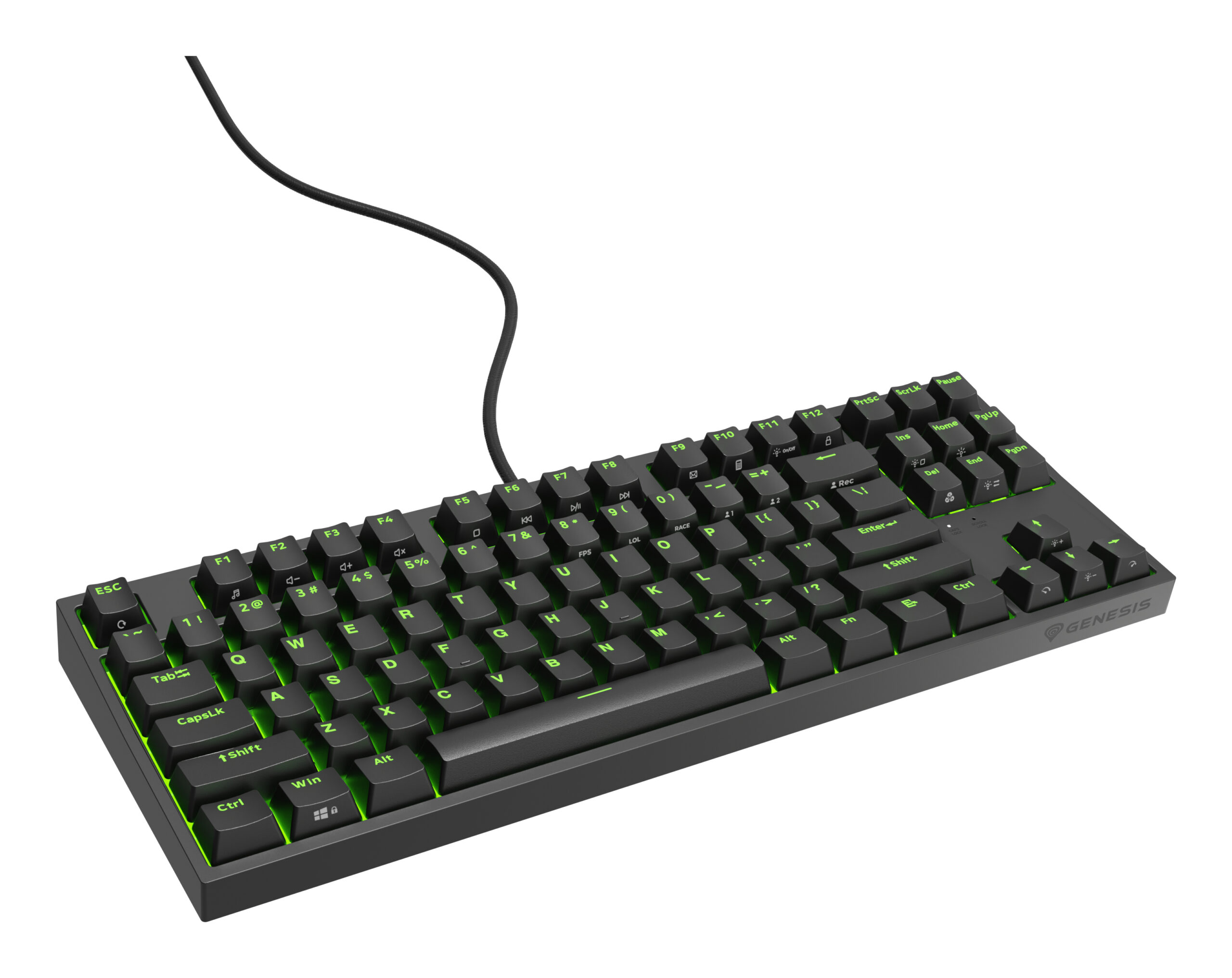 Tastatura Genesis Thor 404 TKL negru "NKG-2069" (timbru verde 0.8 lei)