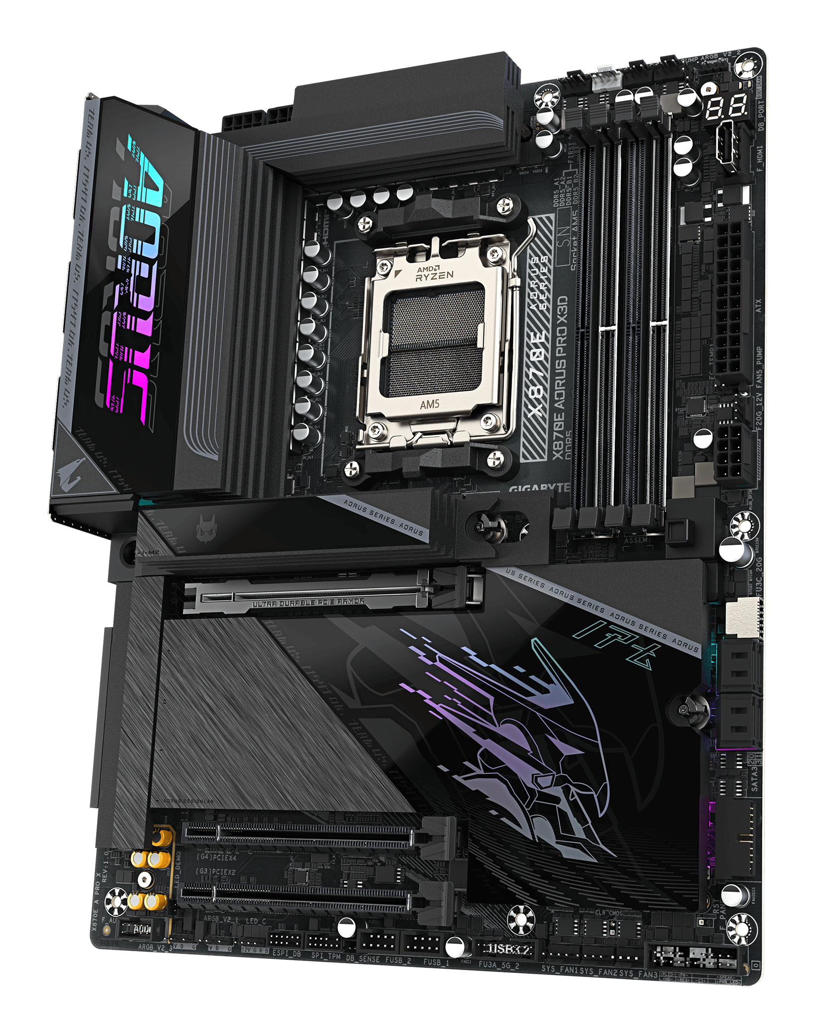 Placa de baza GIGABYTE X870E A PRO X"X870E A PRO X" - imagine 4