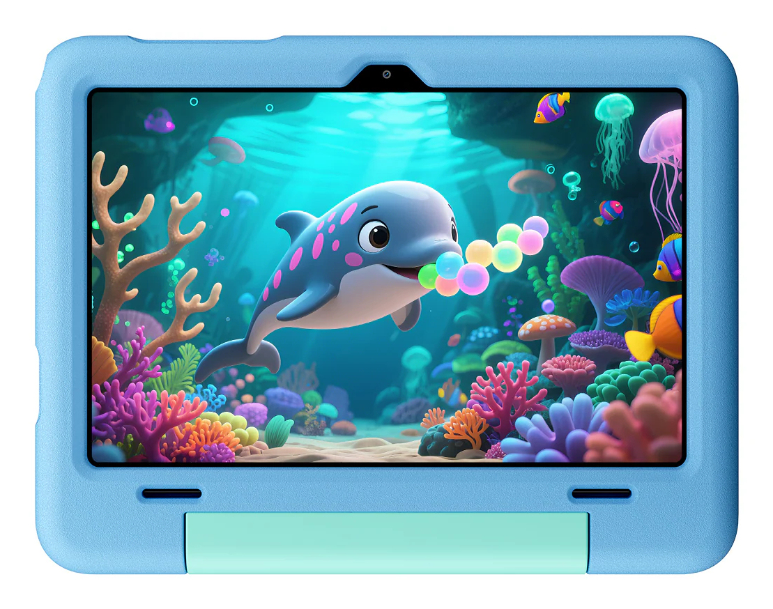 Blackview Tab 20 Kids WiFi 10.1-inch 800x1280 HD 60Hz Unisoc Tiger T310 2Hz 4GB + 64GB 6600mAh Cam 5MP/8MP WiFi5 Android 15 Bubble Blue "BVTAB20KIDS_BL_EU" (timbru verde 0.9 lei)