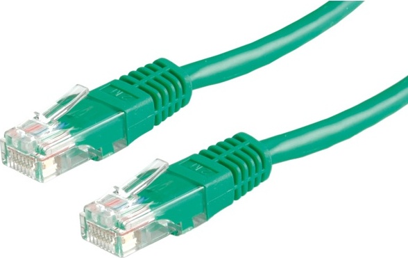 PATCH CORD UTP GEMBIRD Cat5e, cupru-aluminiu, 5 m, verde, AWG26, "PP12-5M/G" (timbru verde 0.18 lei)