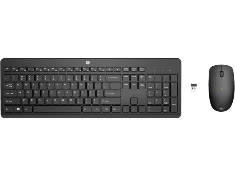 KEYBOARD +MOUSE WRL 235/COMBO 1Y4D0UT HP "1Y4D0UT" (timbru verde 0.8 lei)