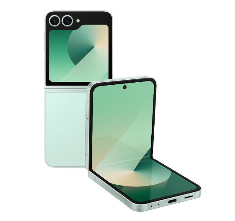 Smartphone Galaxy Z Flip6 256GB 12GB RAM 5G Dual SIM Mint "SM-F741BLGGEUE" (timbru verde 0.45 lei)
