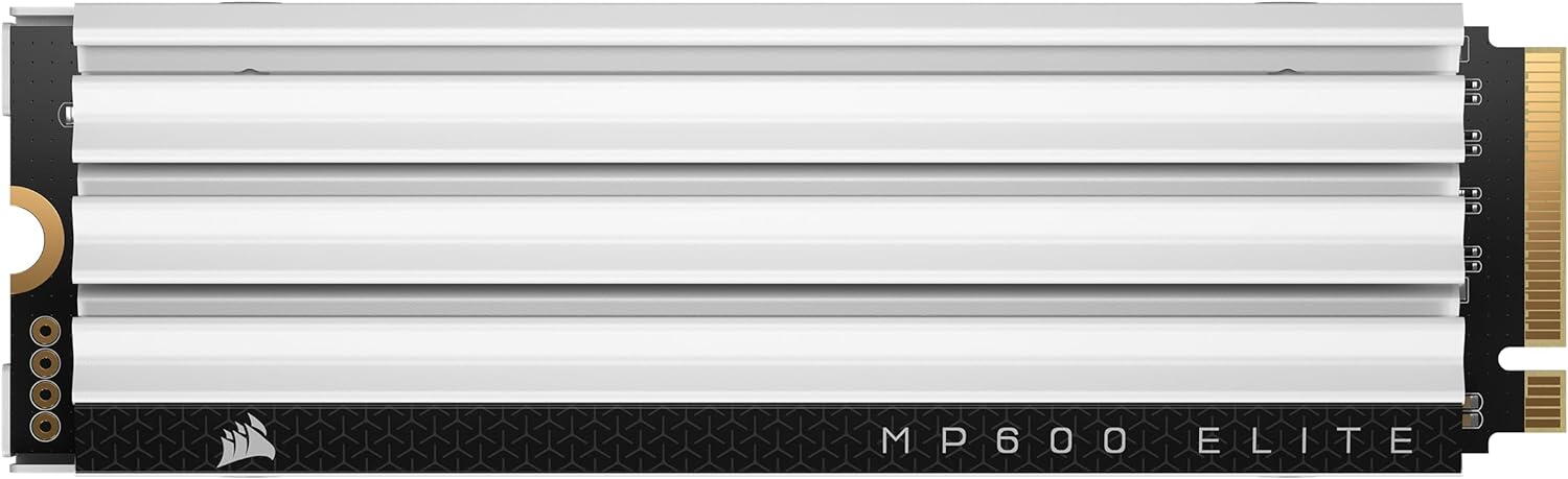 SSD Corsair MP600 ELITE, 2TB, M.2, Heatsink, optimizat pentru PS5 "CSSD-F2000GBMP600ECS"