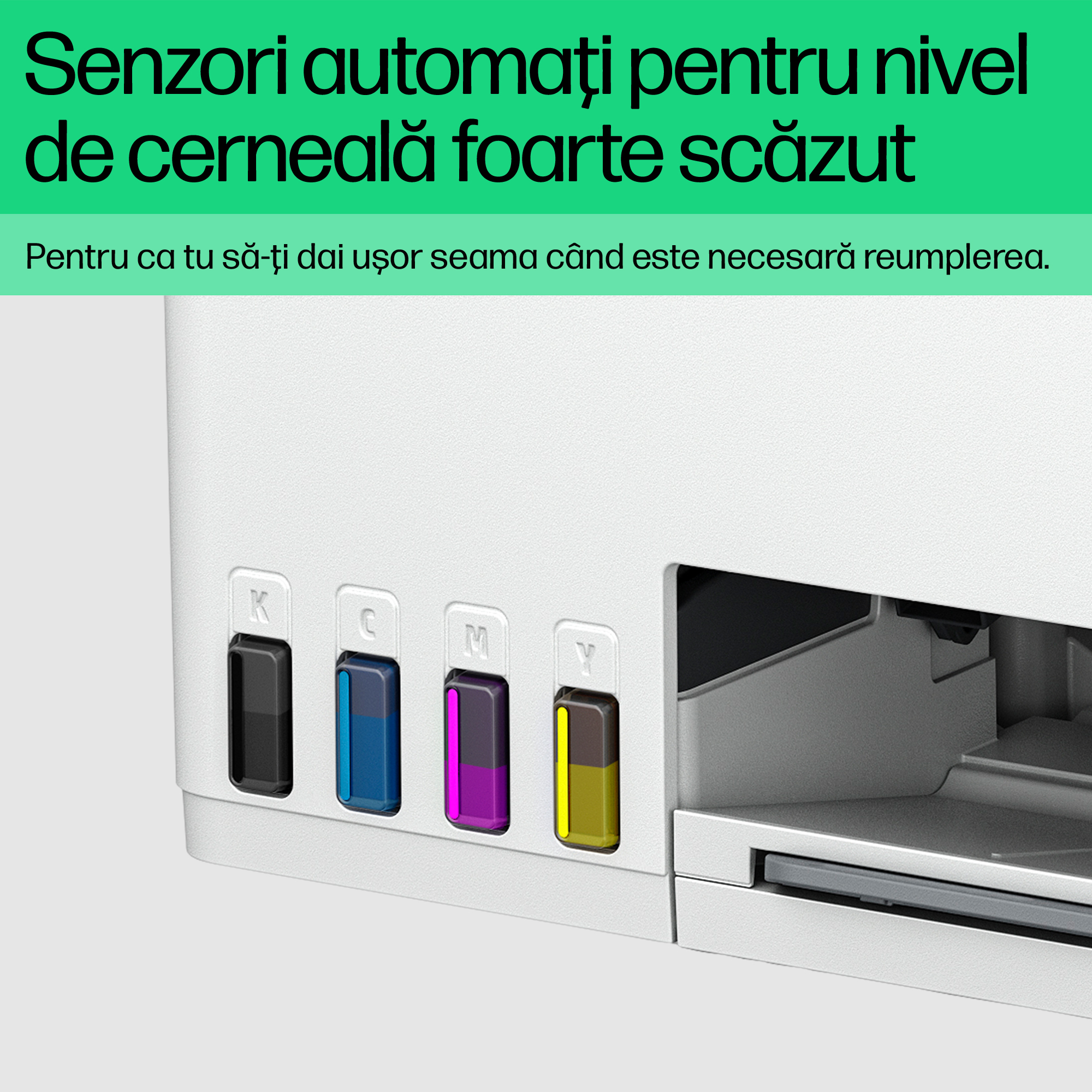 Multifunctional Inkjet CISS Color HP, SMART TANK 580, A4, Functii: Impr.|Scan.|Cop., Vit.Print. 12ppm, Conectivitate:USB|WIFI, Duplex:nu, ADF:Nu(incl.TV 8lei) "1F3Y2A" - imagine 9