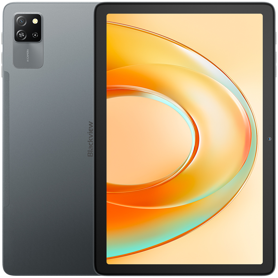 Blackview Tab 60 Pro SET 10.1-inch HD+ 800x1280 IPS 60Hz, 8GB/128GB,Cam Front 5MP Rear 8MP,7700mAh, LTE, USB Type-C, Charger, Cable, Android 15, Volcano Grey "BVTAB60PRO_S8GR" (timbru verde 0.9 lei)