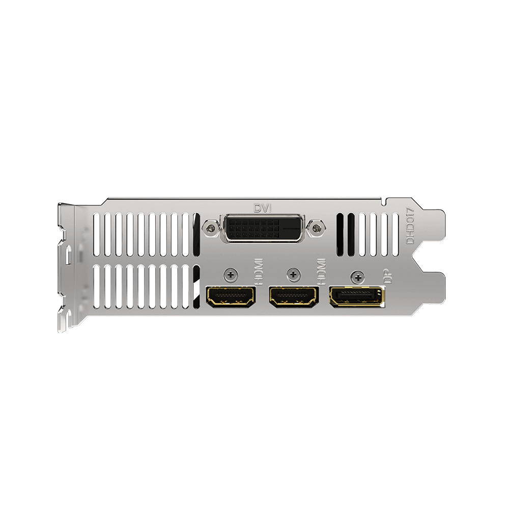 GIGABYTE GeForce GTX 1650 D6 OC Low Profile 4GB GDDR6 VGA PCI Express 3.0 x16 DS STOCK REFURBISHED (P)"TPN - GV-N1656OC-4GL" - imagine 6