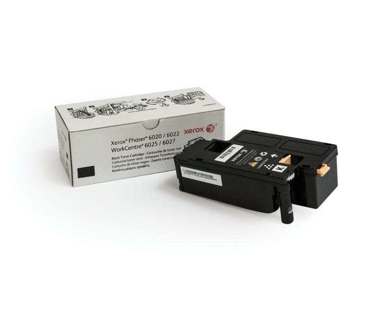 Toner Original Xerox Black, 106R02763, pentru Ph 6020|Ph 6022|WC 6025|WC 6027, 2K, (timbru verde 1.2 lei) , "106R02763"