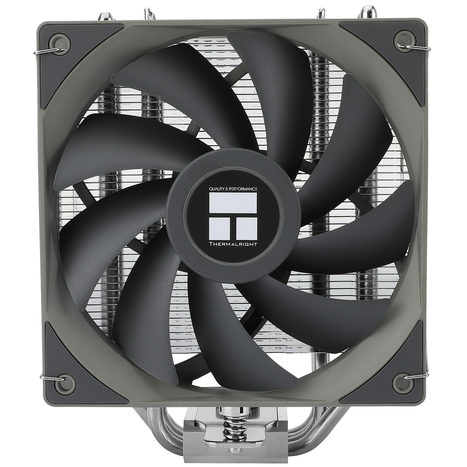 COOLER Thermalright "Assassin Spirit 120" skt. Intel si AMD, racire cu aer, vent. 120mm, 1500 rpm, 4 heatpipe, inaltime 154mm, fara LED, negru, argintiu,"Assassin Spirit 120 V2" (timbru verde 0.8 lei)