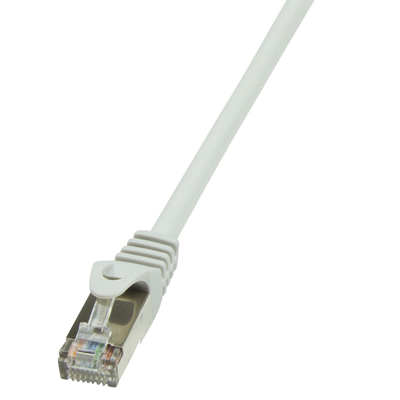 PATCH CORD S/FTP LOGILINK Cat5e, cupru-aluminiu, 3 m, gri, AWG26, dublu ecranat "CP1062D" (timbru verde 0.08 lei)