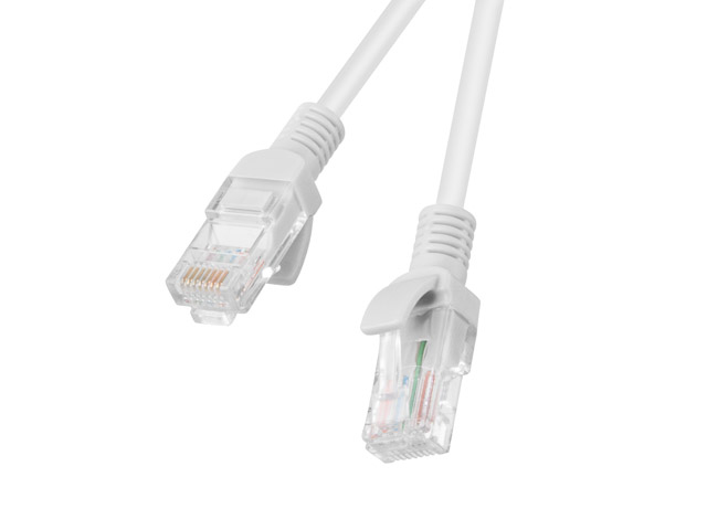 Patch cord Lanberg Cat.6 UTP 2 m gri "PCU6-10CC-0200-S" (timbru verde 0.08 lei)
