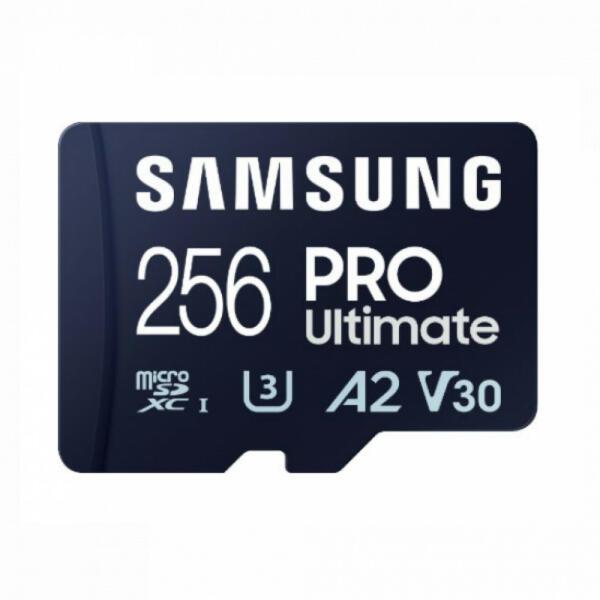 MEMORII. SD CARD Samsung MICROSDXC PRO ULTIMATE 256GB UHS1 "MB-MY256SB/WW" (timbru verde 0.03 lei)