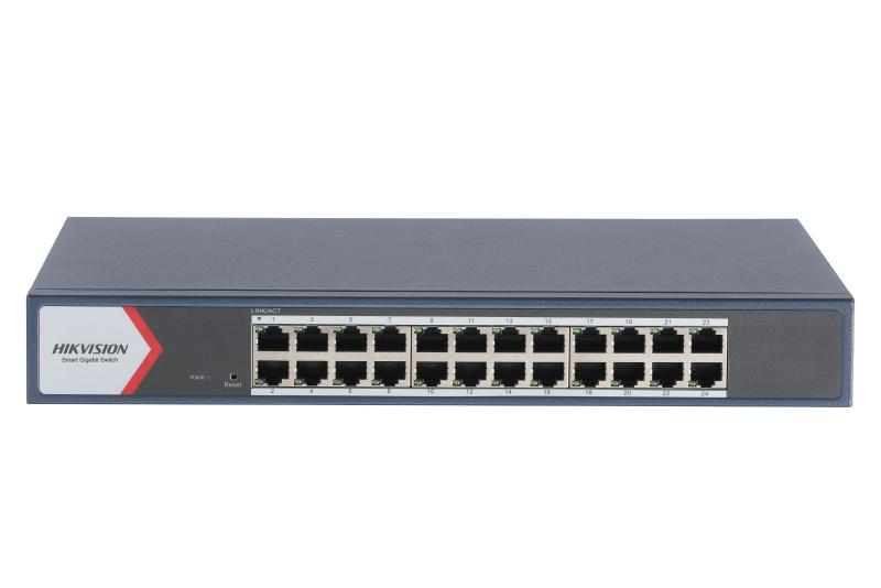 SWITCH 24PORTURI GIGABIT SMARTMANAGED "DS-3E1524-EIV3" (timbru verde 2 lei)