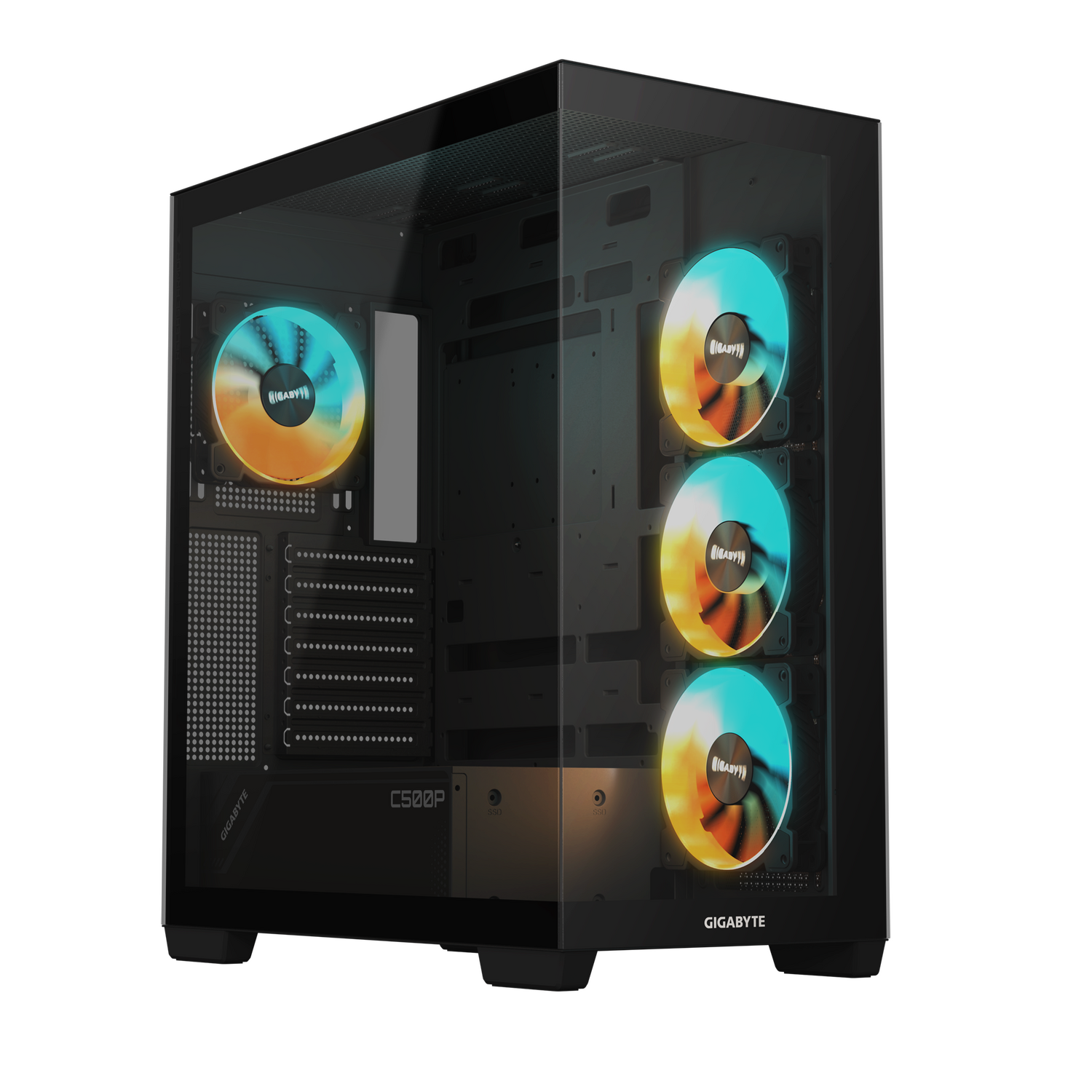 Carcasa GIGABYTE GB-C500P ST "GB-C500P ST" (timbru verde 0.08 lei)
