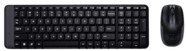 LOGITECH Wireless Combo MK220 - NSEA - US International layout, "920-003161" (timbru verde 0.8 lei)