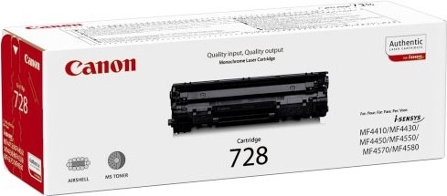 Toner Original Canon Black, CRG-728, pentru I-Sensys L150|L170|L410|MF-4410|MF-4430|MF-4450|MF-4550|MF-4570|MF-4580|MF-4730|MF-4750|MF-4780|MF-4870|MF-4890, 2.1K, (timbru verde 1.2 lei) , "CH3500B002AA"