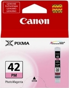 Cartus Cerneala Original Canon Light Magenta, CLI-42PM, pentru Pixma Pro 10|Pro 100, , (timbru verde 0.15 lei), "BS6389B001AA"