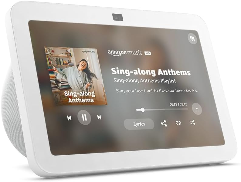 Amazon Echo Show 8 (3nd Gen,2024) White "B0BLS3QJTX" (timbru verde 0.8 lei)