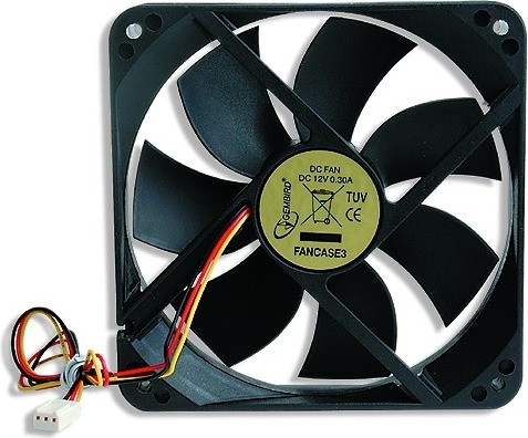 VENTILATOR GEMBIRD PC, 120x120x25 mm, "FANCASE3" (timbru verde 0.18 lei)