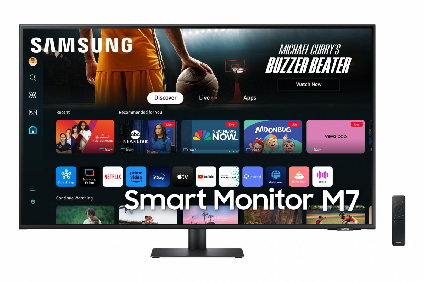 Monitor LED LS43DM702UUXDU 43" VA Smart Monitor 3840x2160/16:9/300cd/m2/4ms HDMI, USB "LS43DM702UUXDU" (timbru verde 7 lei)