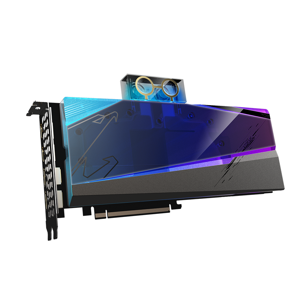 GB Radeon RX 6900 XT XTRM WATERFORCE WB"R69XTAORUSX WB-16G" - imagine 3