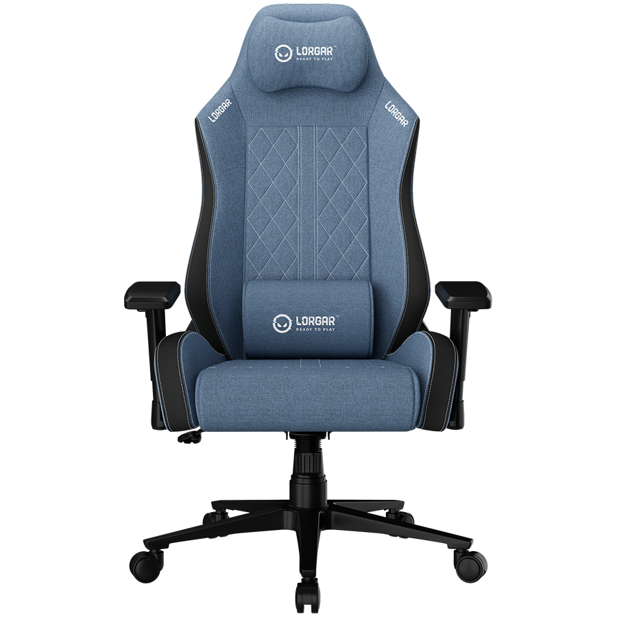LORGAR CHA41, Ergonomic Gaming Chair Advanced, premium anti-stain fabric, Blue "LRG-CHA41-BL"