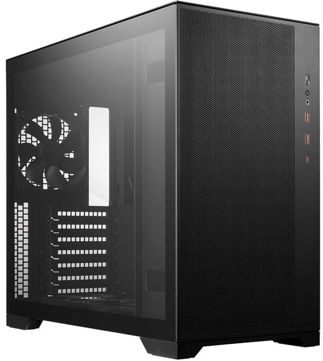 CARCASA FORTRON Middle Tower, E-ATX/ATX, "CMT580", fara sursa, USB 3.0 x 2, USB Type-C x 1, 120mm x 4 fan, HD-audio, negru, "POC0000163" (timbru verde 0.32 lei)