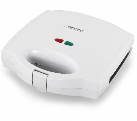 Prajitor de paine tip Sandwich Maker Esperanza Portabella EKT006W3 in 1 700W Alb "EKT006W" (timbru verde 2 lei)
